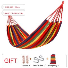 Sleeping hammock Swing, Double Chair (Ships From: China, Color: Basic colorful)