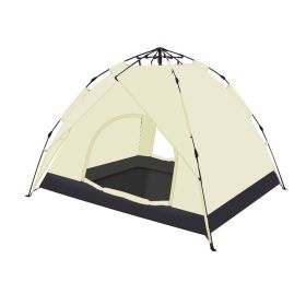 Camping dome tent is suitable for 2~3 people (Color: as Pic)