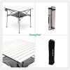 Folding Lightweight Compact Aluminum Camping Table