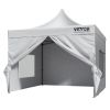 10x10 FT Pop up Canopy with Removable Sidewalls