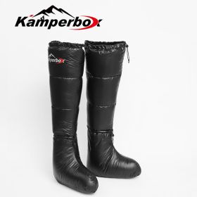 Kamperbox Sleeping Bag Down Boots (colour: Longsocks Black)
