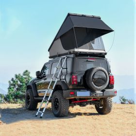 Hardshell Rooftop Tent For Van Jeep SUV ( With Ladder) (Color: as Pic)
