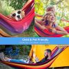 Durable Camping Hammock With Tree Straps