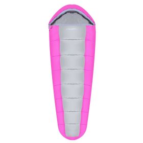 Mummy Sleeping Bag for Adults (Colot: Pink)