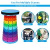 Camping Stool, Adjustable Collapsible Folding Chair