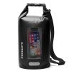 Waterproof Dry Bag 10L/20L/30L; Fishing Bag With Clear Phone Case