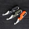 Multitool Keychain Knife Razor Sharp Serrated Blade