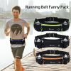 Adjustable Belt Fanny Pack With 2 Water Bottle Holder