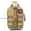 Tactical First Aid Pouch; Utility Bag (Bag Only)