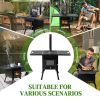 Camping Stove N001 Black Iron Panel With Chimney