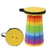 Camping Stool, Adjustable Collapsible Folding Chair