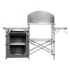 Foldable Portable Grilling Table with Windscreen Bag