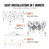 Pop Up Canopy Tent, 10 x 10 ft