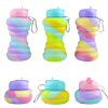 550ML Collapsible Water Bottle Silicone Leakproof