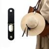 Leather Hat Holder Clip For Travel On Luggage
