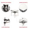 Folding Lightweight Compact Aluminum Camping Table