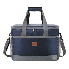 32L Soft Cooler Bag with Hard Liner (Color: Blue)