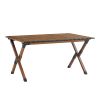 Folding, Lightweight Aluminum Roll-up Rectangular Table